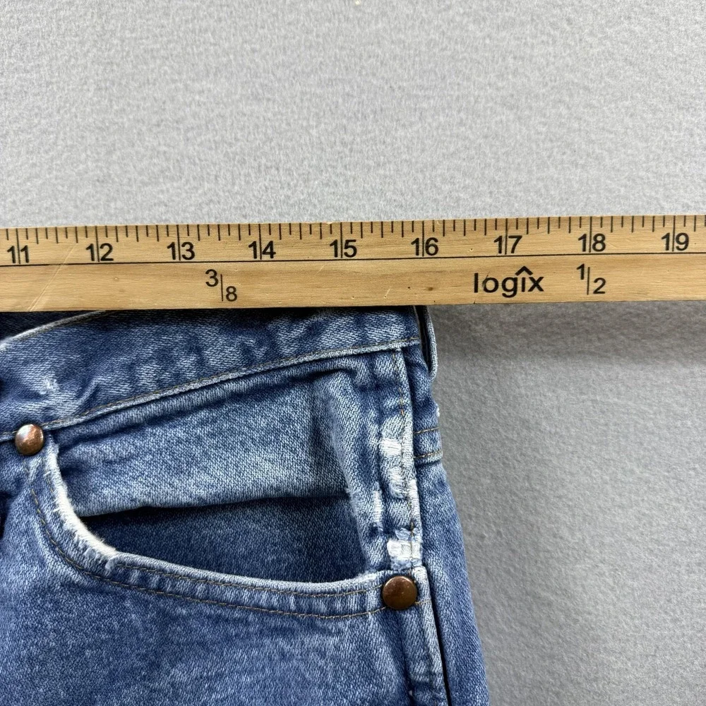 Wrangler‎ Jeans Mens 33x34 (Fit 32x32) Medium Wash Regular Straight Leg Denim